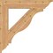 Ekena Millwork Funston Traditional Smooth Bracket, Western Red Cedar, 5 1/2"W x 36"D x 36"H BKT06X36X36FST01SWR - alternate 3